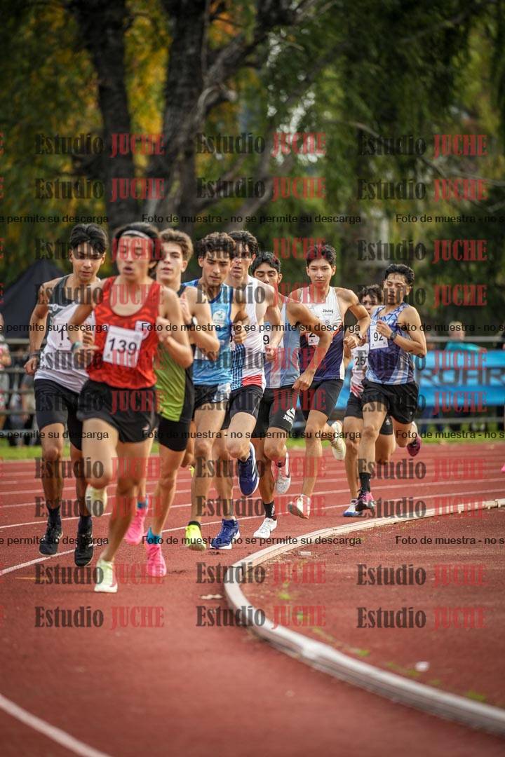 Fotos de los 1500 m llanos de varones