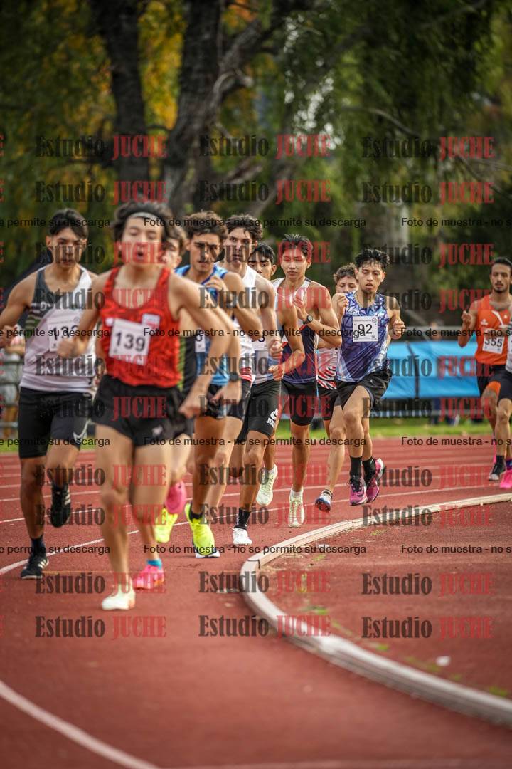 Fotos de los 1500 m llanos de varones