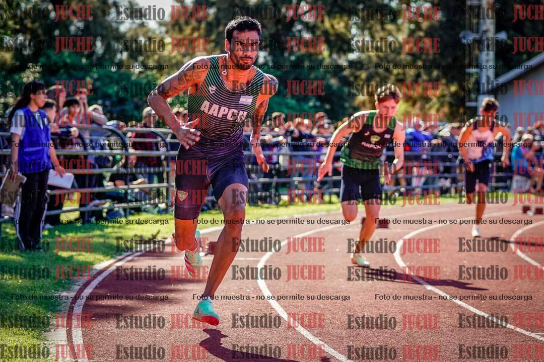 Fotos de los 400 m de varones