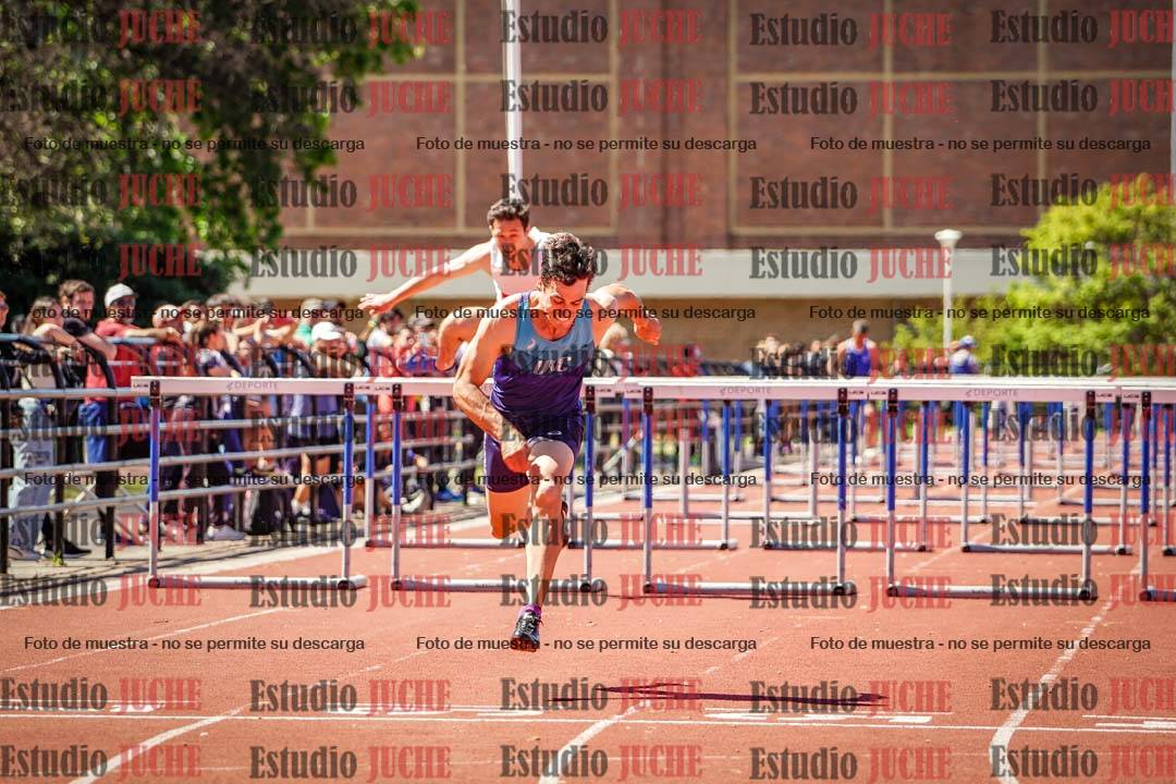 Fotos de los 110 m con vallas de varones