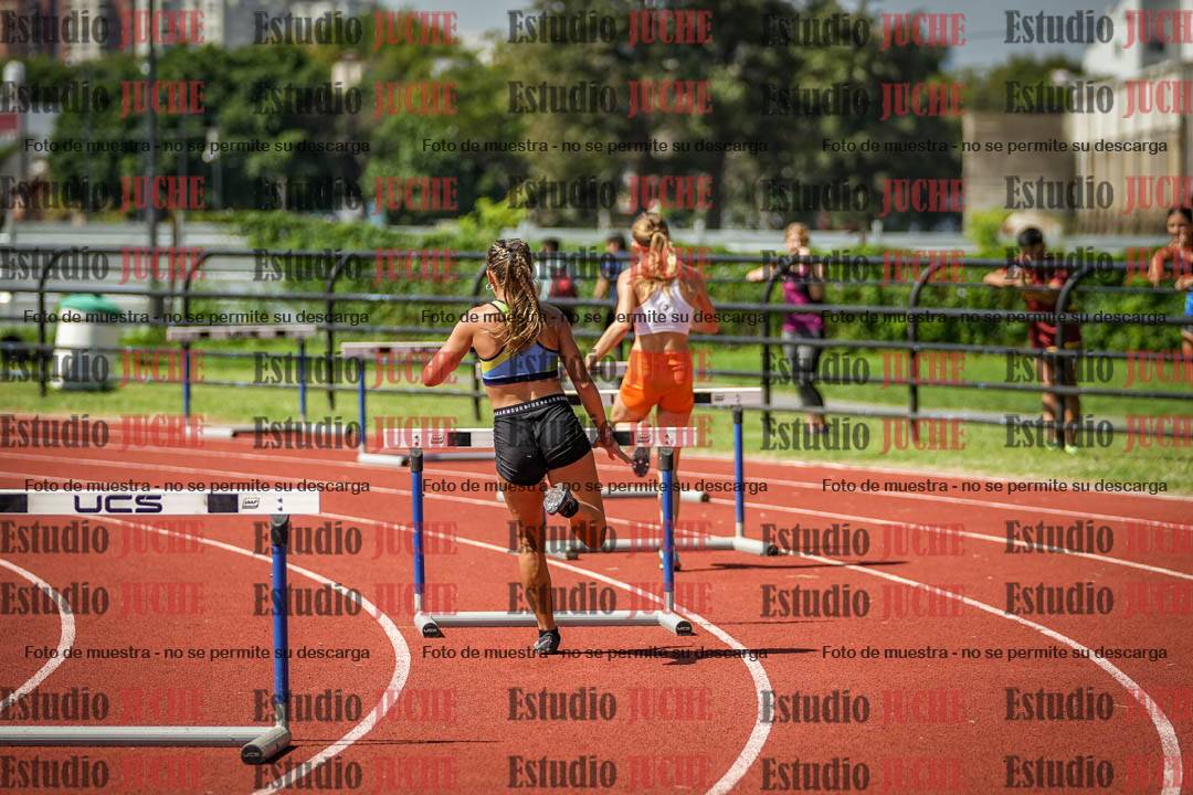 Fotos de los 400 m con vallas de mujeres