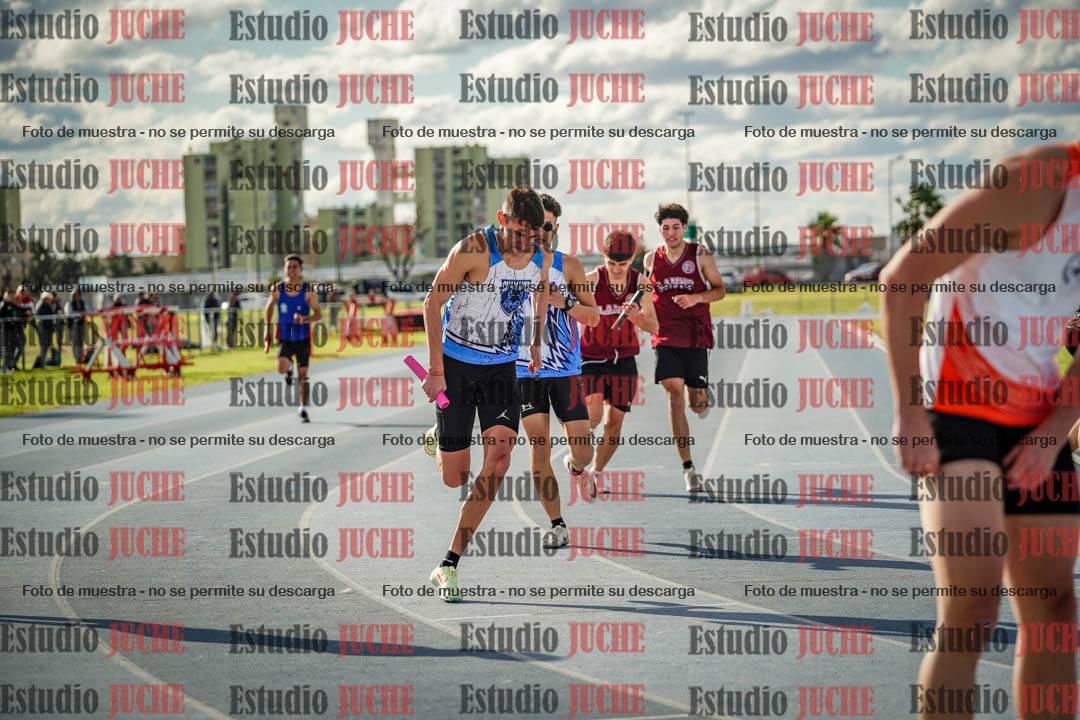 Fotos de las postas 4x400 m llanos de varones