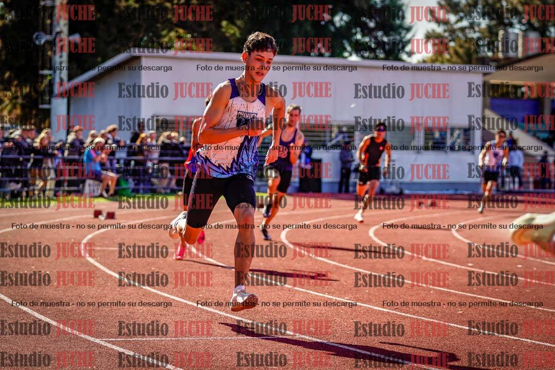 Fotos de los 400 m de varones