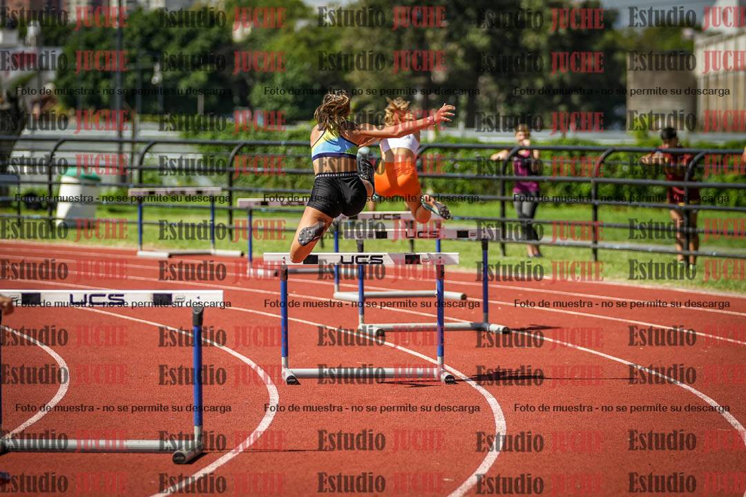 Fotos de los 400 m con vallas de mujeres