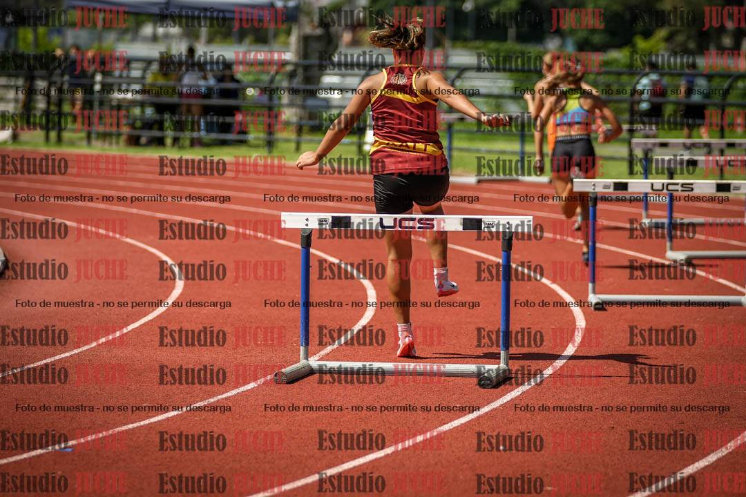 Fotos de los 400 m con vallas de mujeres