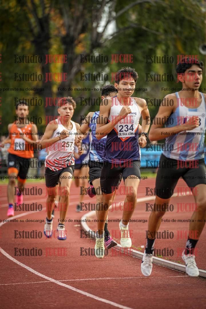 Fotos de los 1500 m llanos de varones
