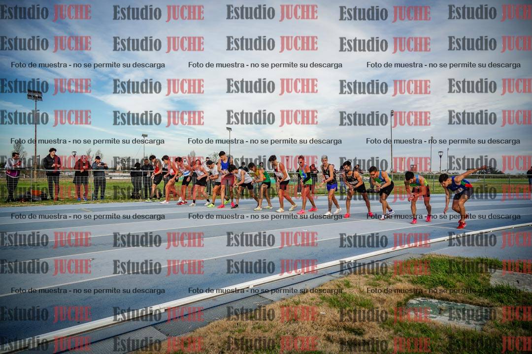 Fotos de los 1500 m llanos de varones