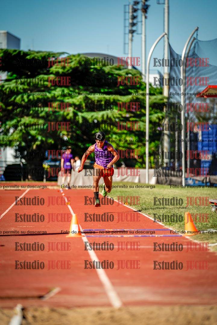 Fotos del salto triple de mujeres y varones - tablas de 8 - 11 - 13