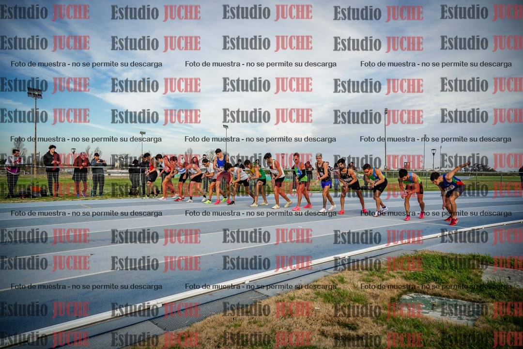 Fotos de los 1500 m llanos de varones