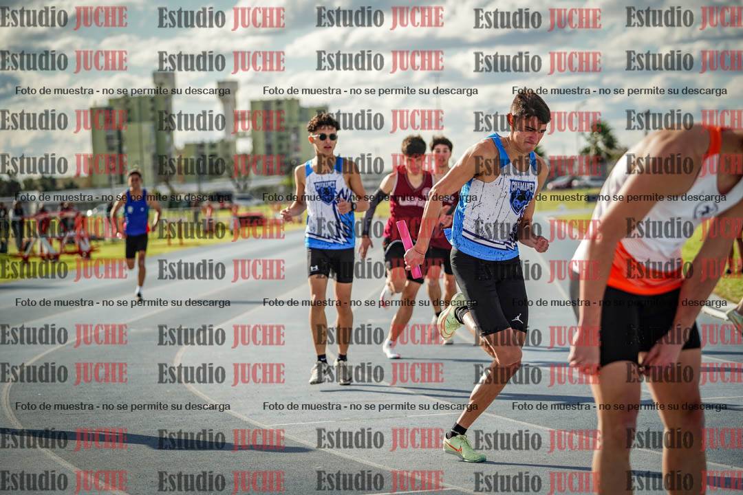 Fotos de las postas 4x400 m llanos de varones