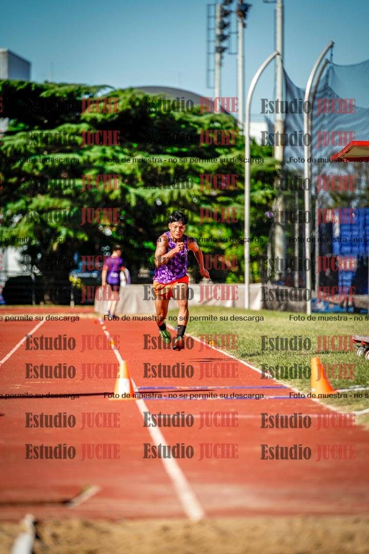Fotos del salto triple de mujeres y varones - tablas de 8 - 11 - 13