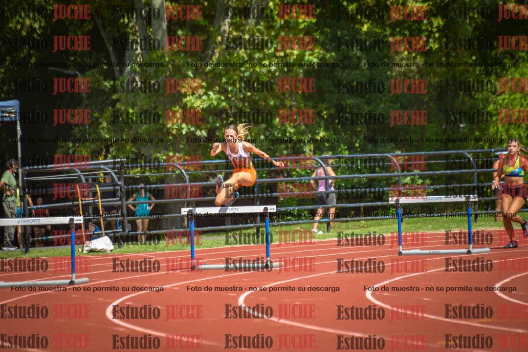 Fotos de los 400 m con vallas de mujeres