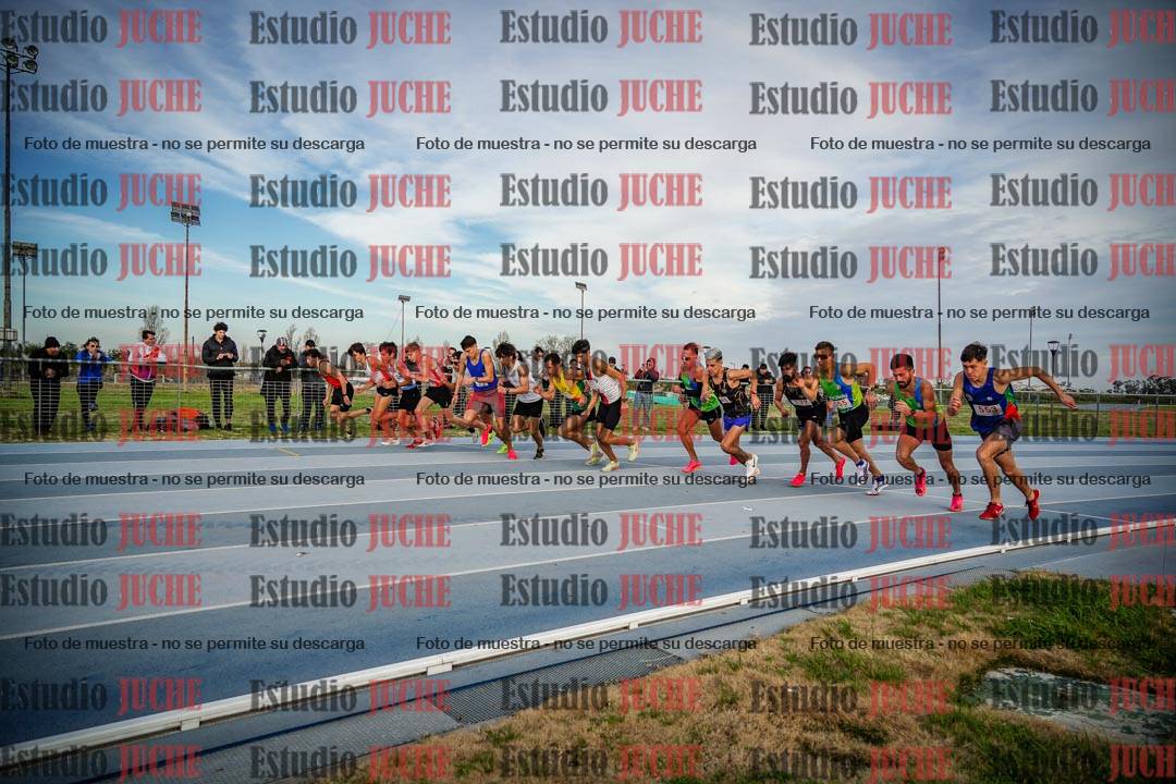 Fotos de los 1500 m llanos de varones