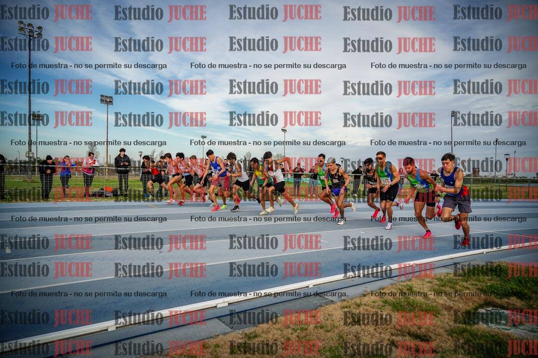 Fotos de los 1500 m llanos de varones