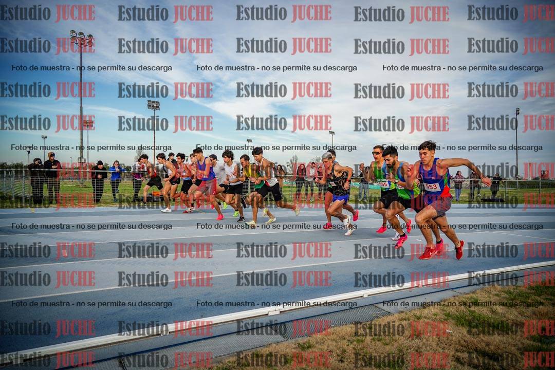 Fotos de los 1500 m llanos de varones