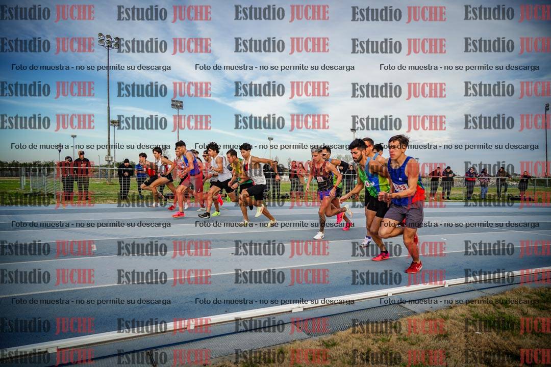 Fotos de los 1500 m llanos de varones