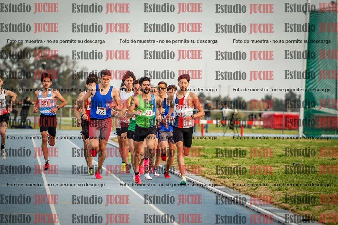Fotos de los 1500 m llanos de varones