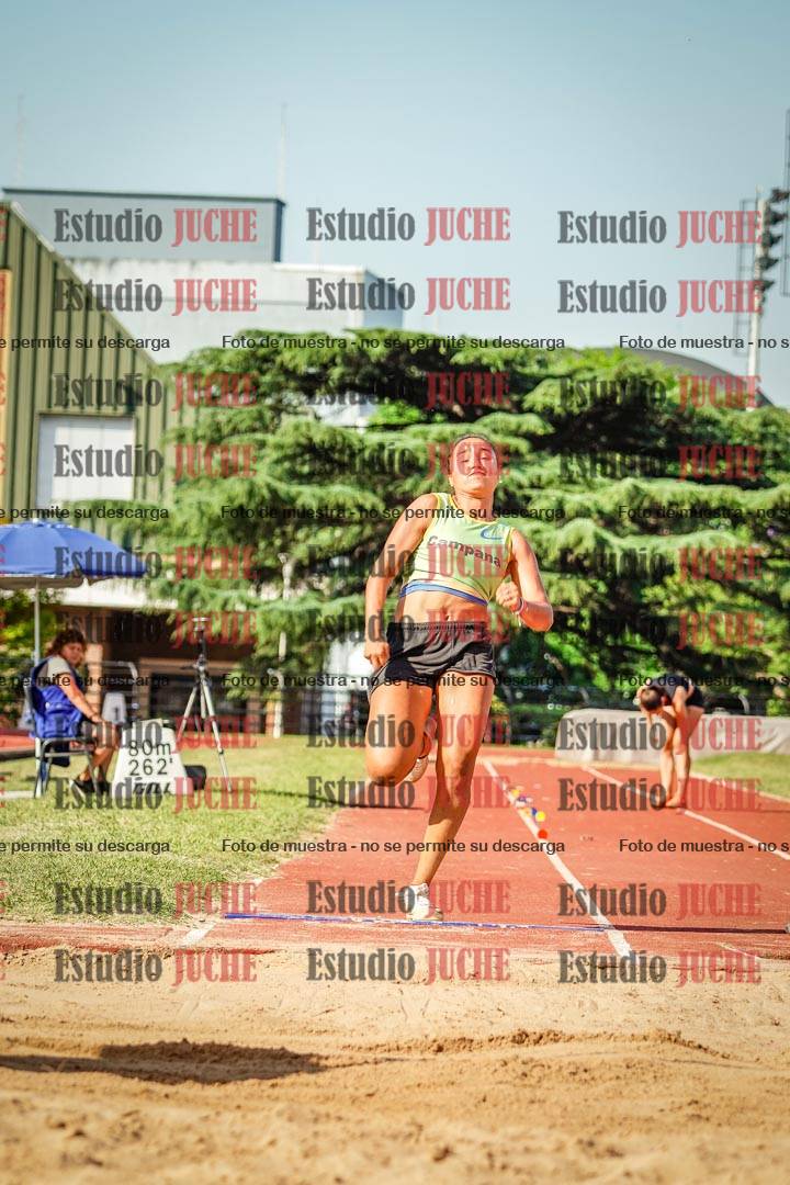 Fotos del salto en largo de mujeres
