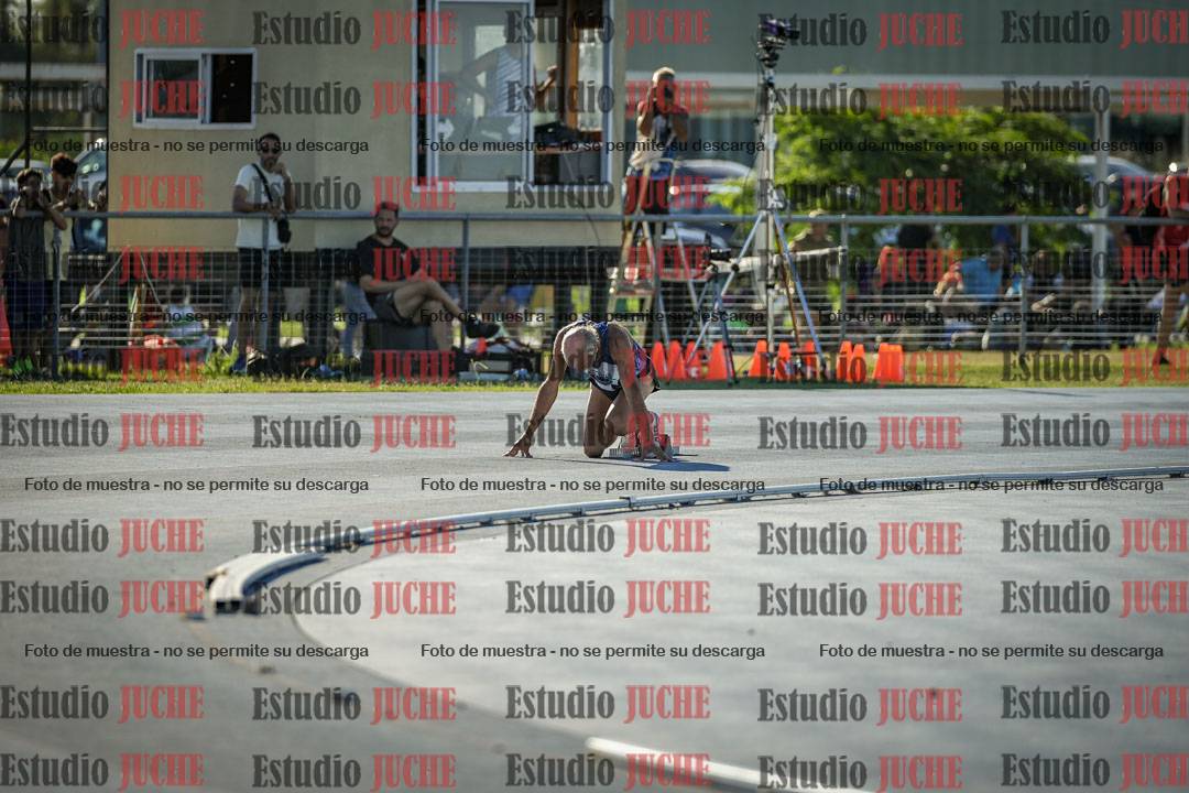 Fotos de los 400 m llanos de varones