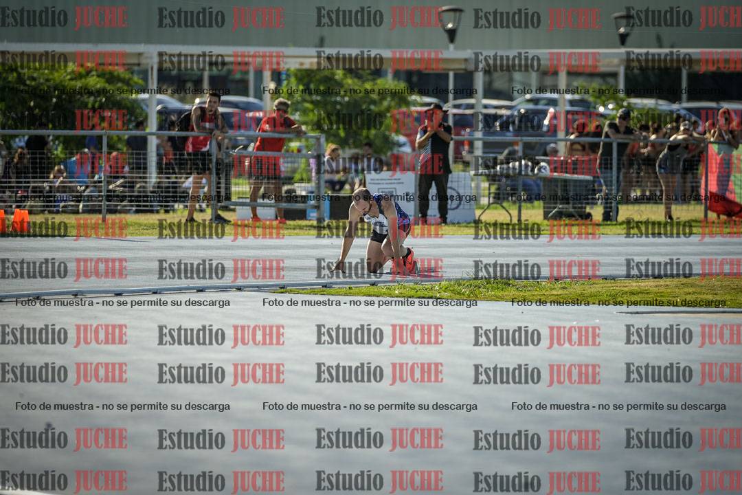 Fotos de los 400 m llanos de varones