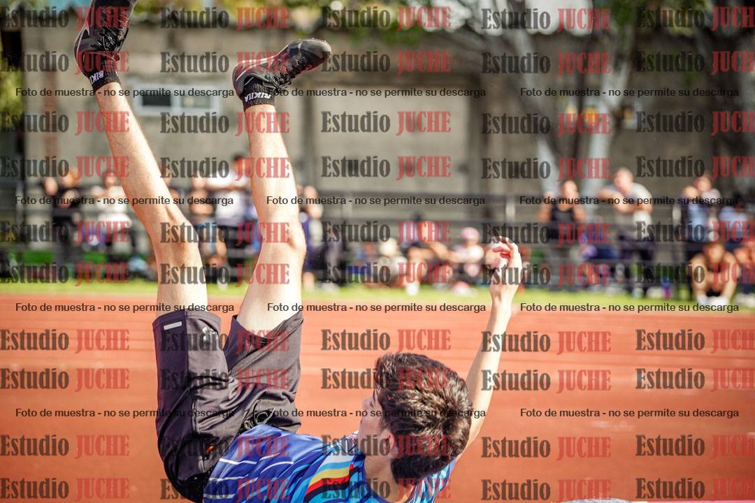 Fotos del salto en alto de varones