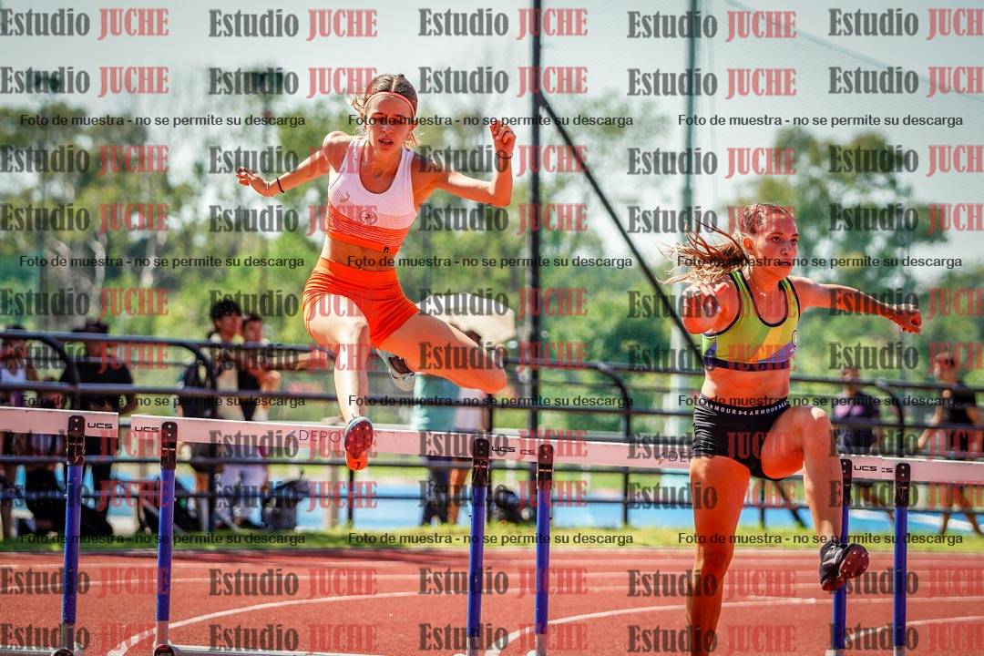 Fotos de los 400 m con vallas de mujeres