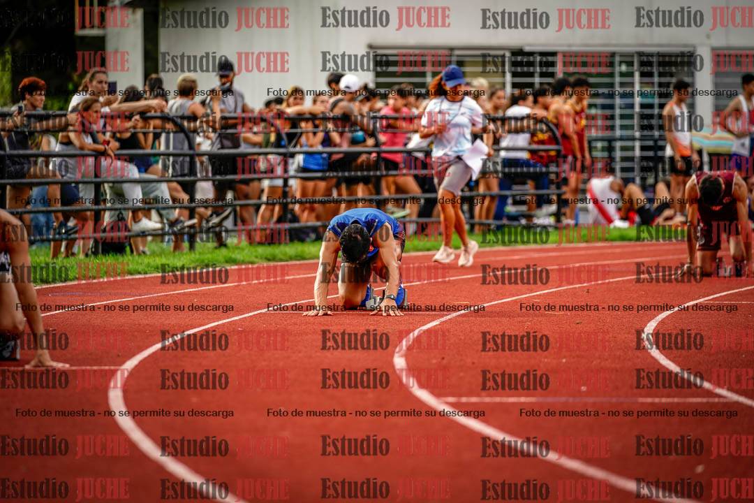 Fotos de los 400 m llanos de varones