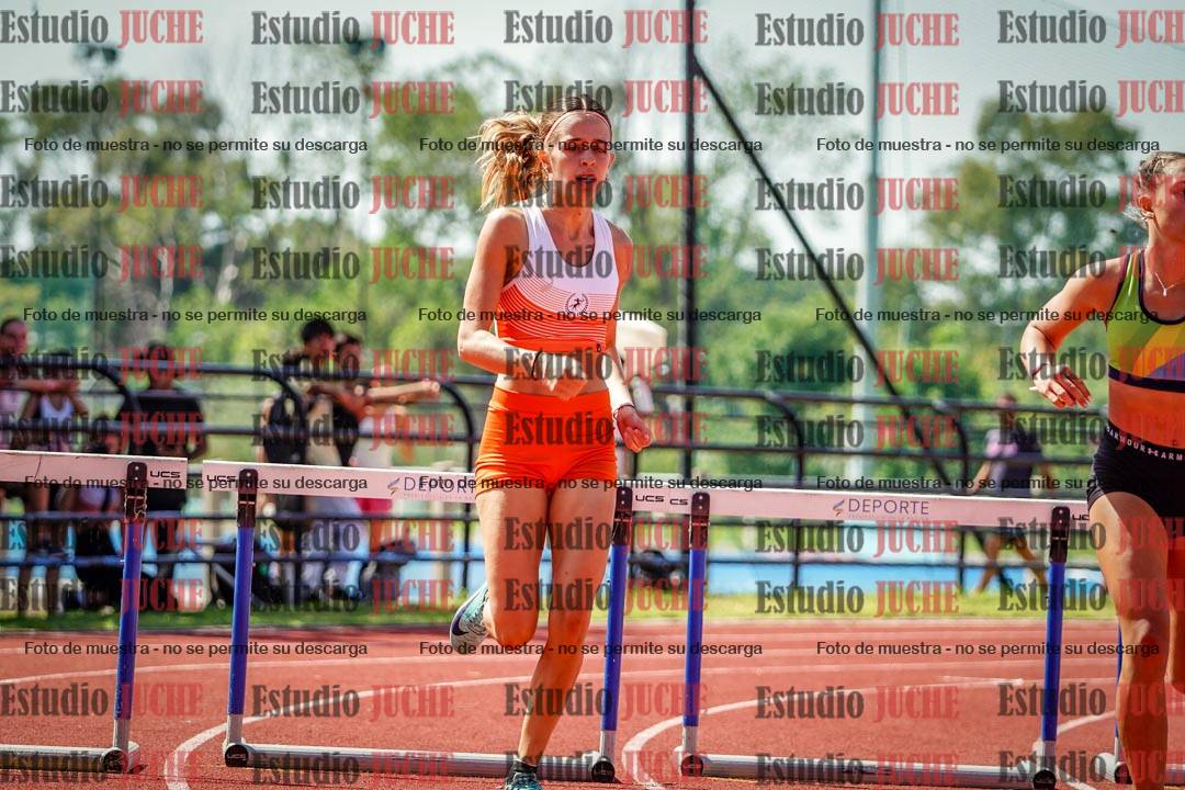 Fotos de los 400 m con vallas de mujeres