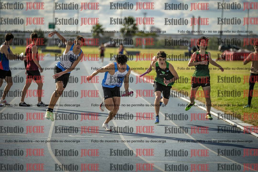 Fotos de las postas 4x400 m llanos de varones