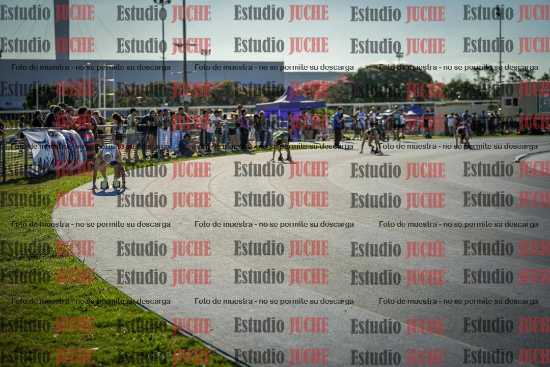 Fotos de los 400 m llanos de varones