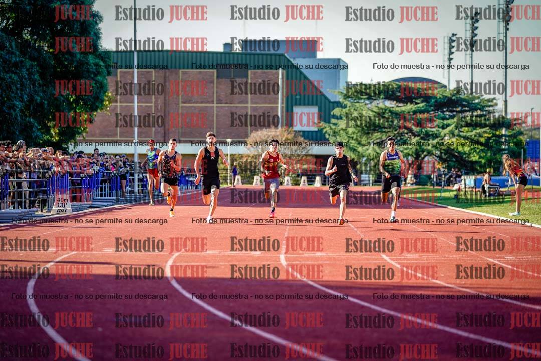 Fotos de los 400 m de varones