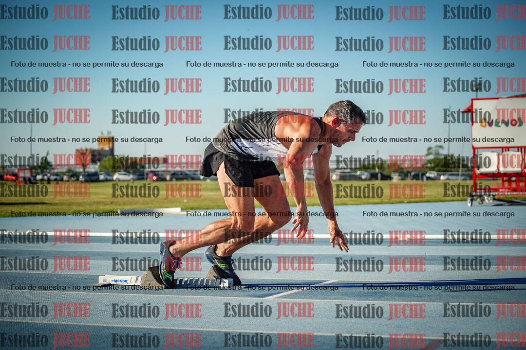 Fotos de los 400 m llanos de varones