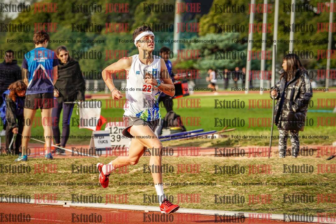 Fotos de los 1500 m llanos de varones