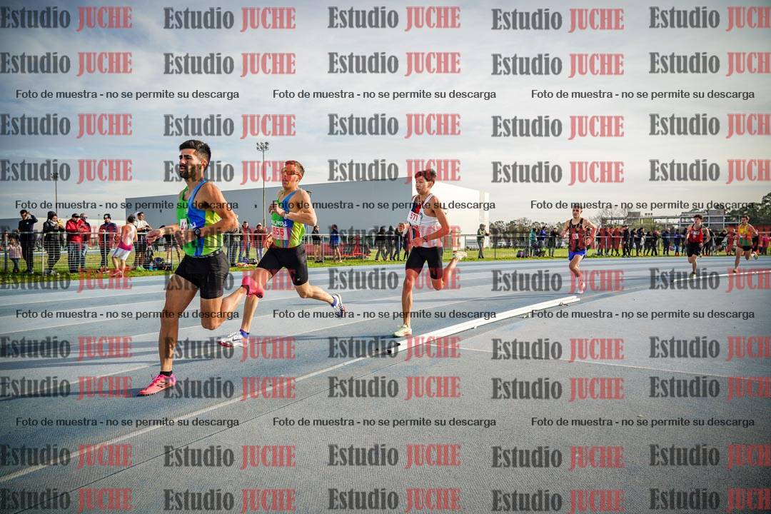 Fotos de los 1500 m llanos de varones