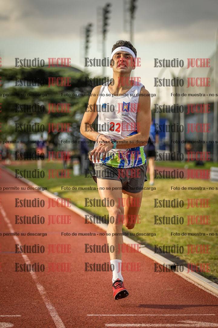 Fotos de los 1500 m llanos de varones