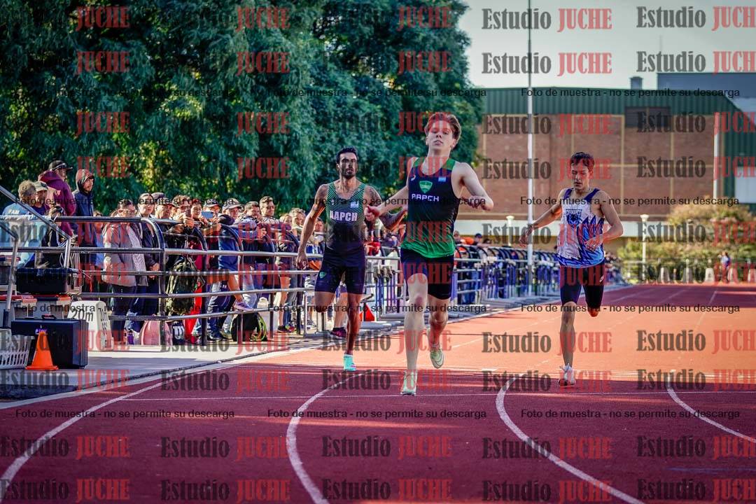 Fotos de los 400 m de varones