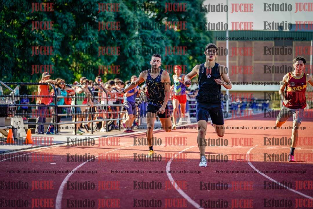 Fotos de los 400 m de varones