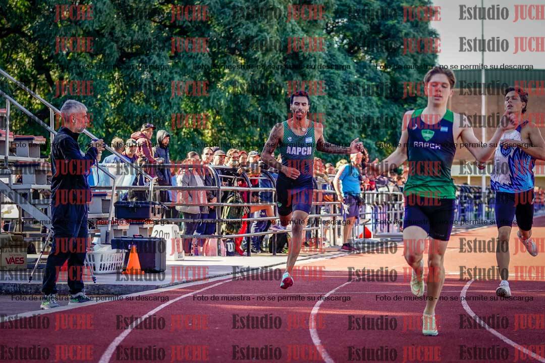 Fotos de los 400 m de varones