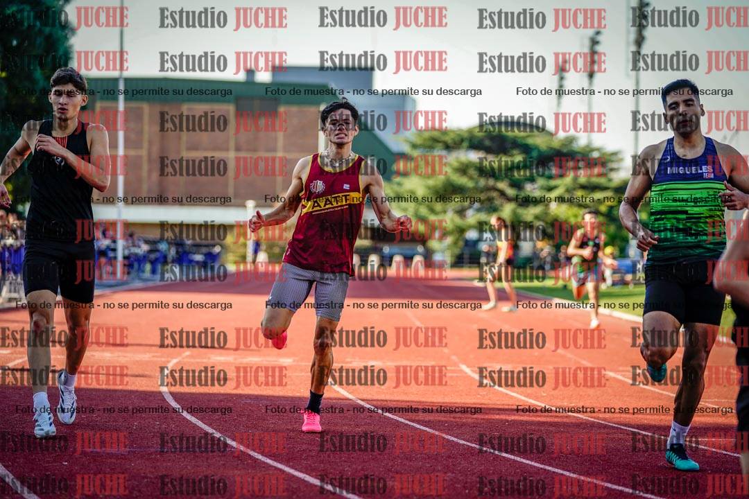 Fotos de los 400 m de varones