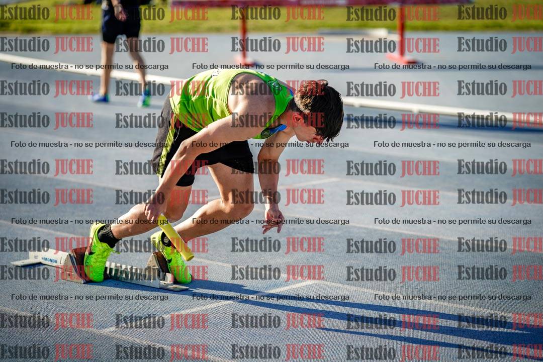 Fotos de las postas 4x100 m llanos de varones