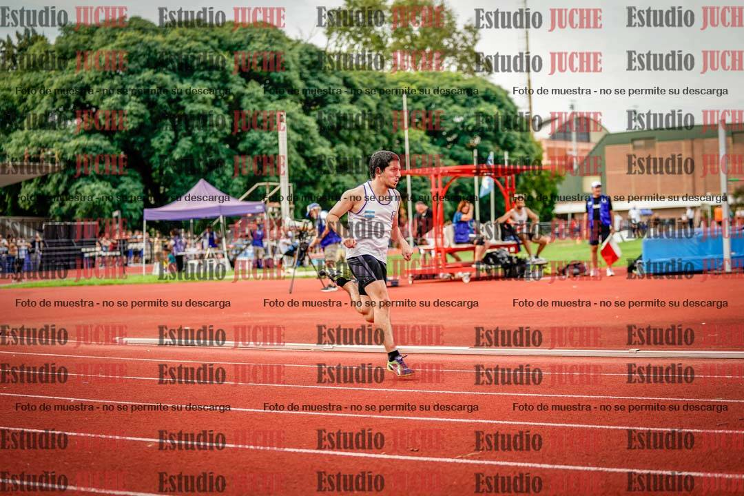 Fotos de los 400 m llanos de varones