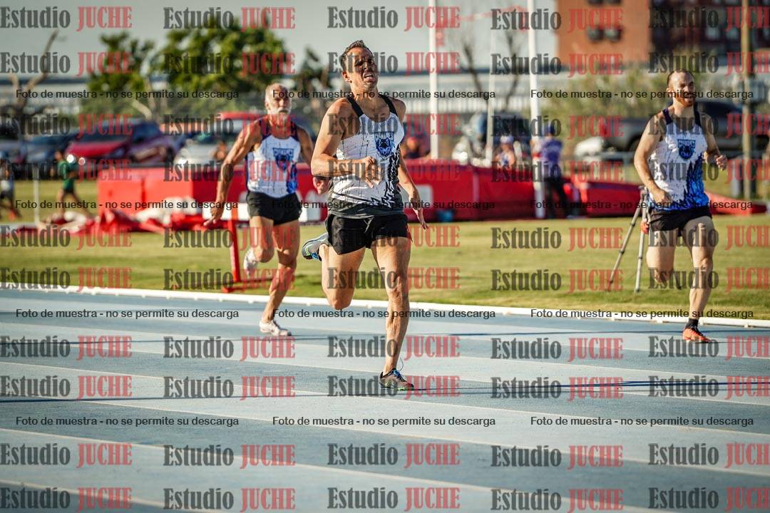 Fotos de los 400 m llanos de varones