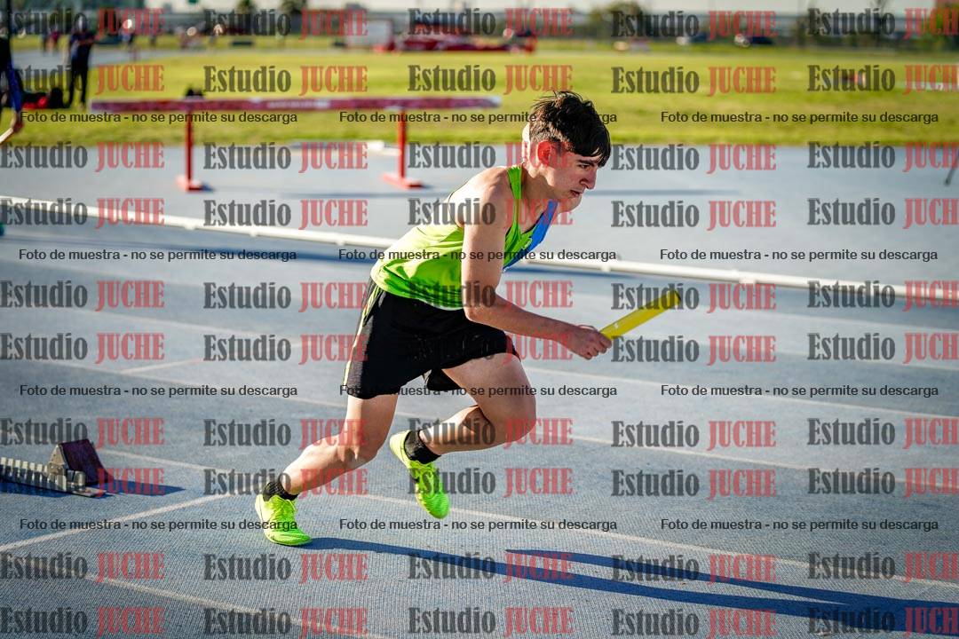 Fotos de las postas 4x100 m llanos de varones