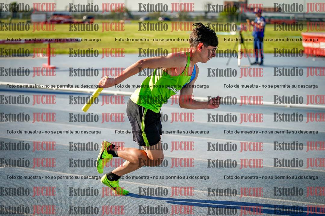 Fotos de las postas 4x100 m llanos de varones