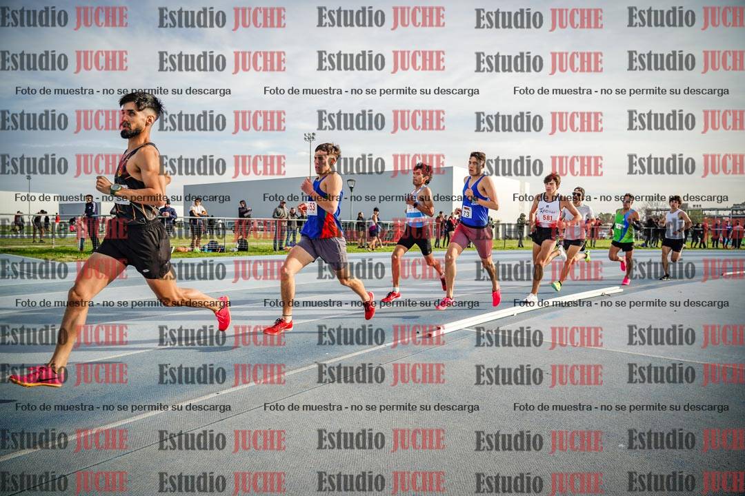Fotos de los 1500 m llanos de varones