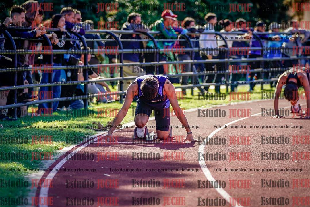 Fotos de los 400 m de varones