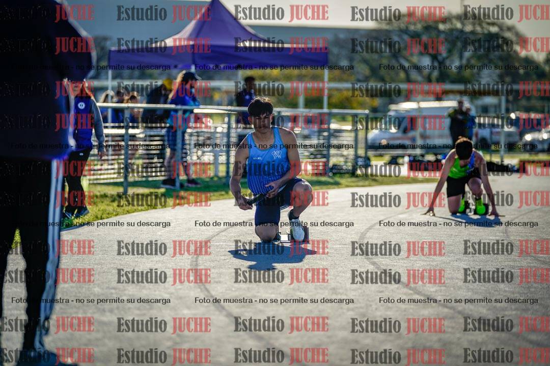 Fotos de las postas 4x100 m llanos de varones