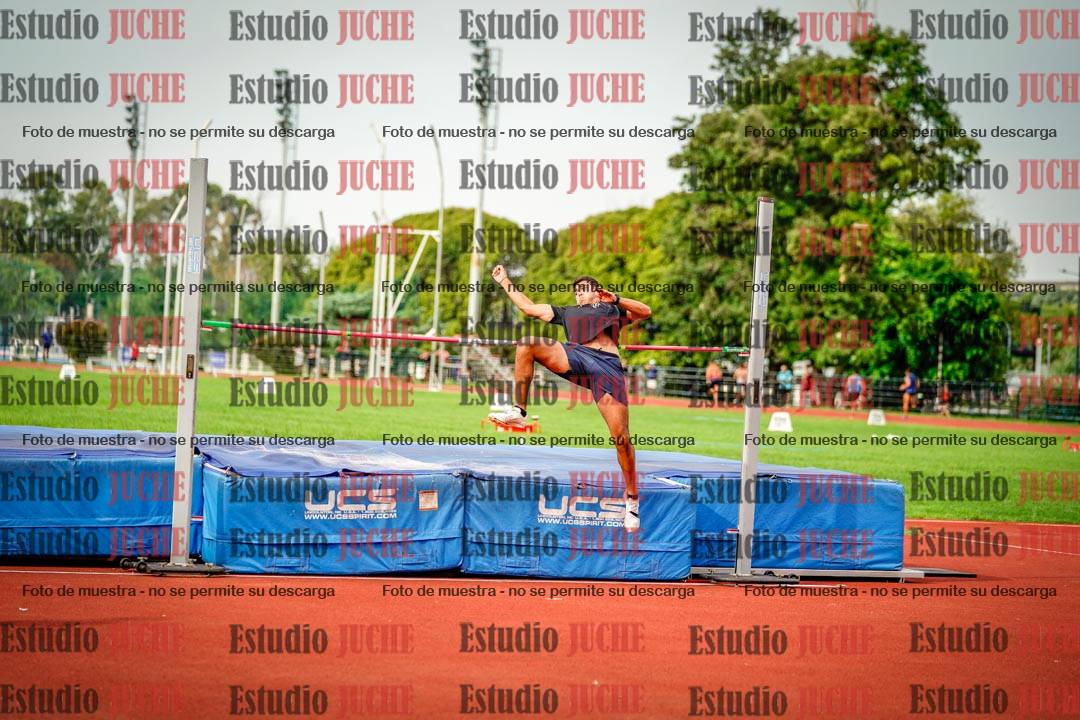 Fotos del salto en alto de varones - decatlón 4