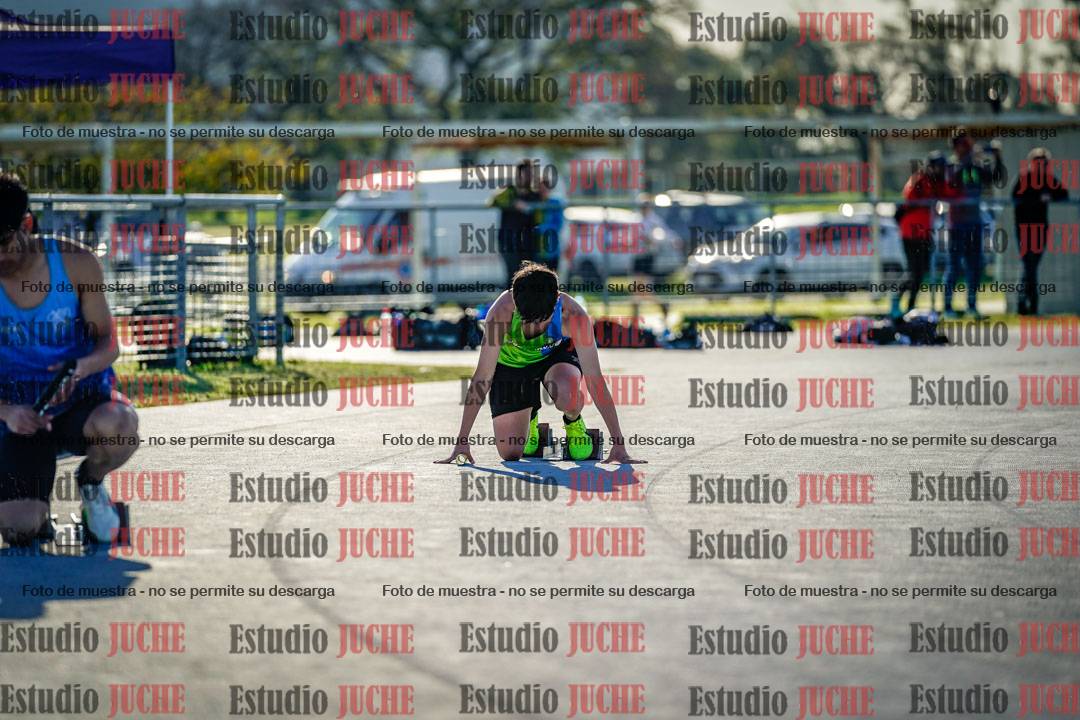 Fotos de las postas 4x100 m llanos de varones