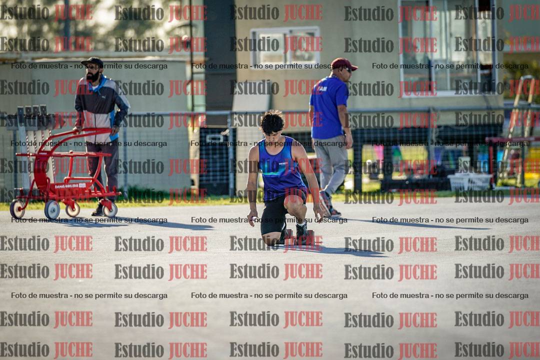 Fotos de las postas 4x100 m llanos de varones